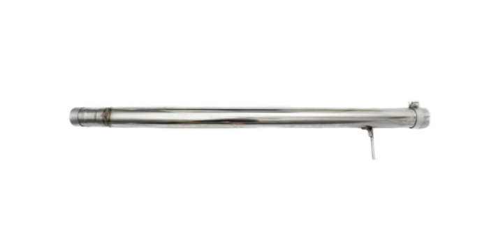 Chevrolet Silverado Muffler Delete Pipe - 3.5" - 304 Stainless Steel System
