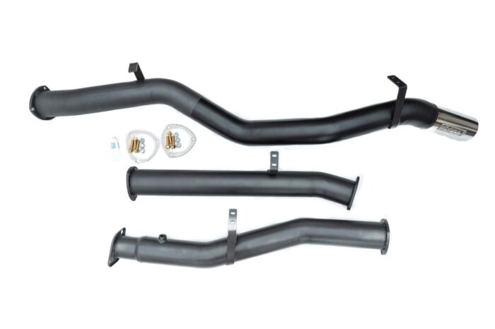 79 Series Dual and Single Cab exhaust