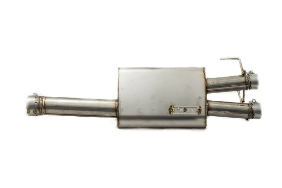 DS Ram Dual Exhaust Assembly - KM RAM Sports Muffler - Image 3